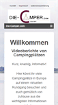 Mobile Screenshot of die-camper.com